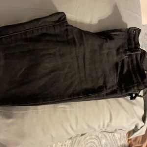PacSun black distressed skinny jeans. Size 26